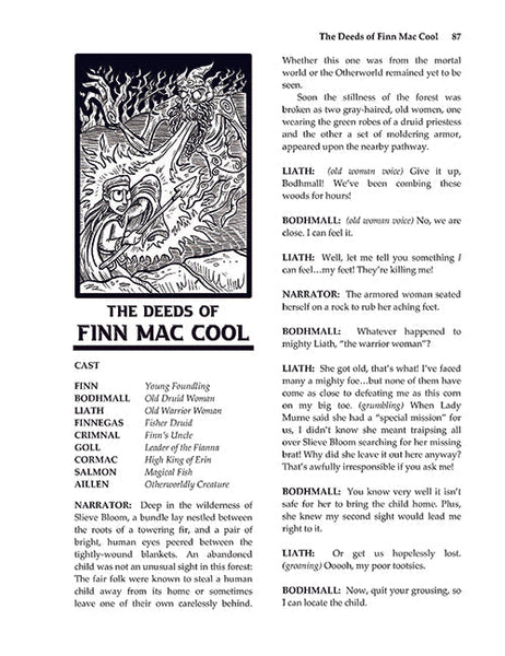 Hero Tales from World Mythology Reader's Theater Script Story Collection