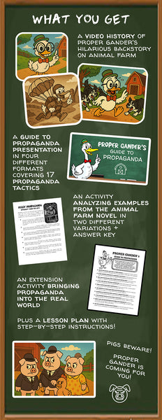Proper Gander's Guide to Propaganda: Teaching Propaganda in Animal Farm