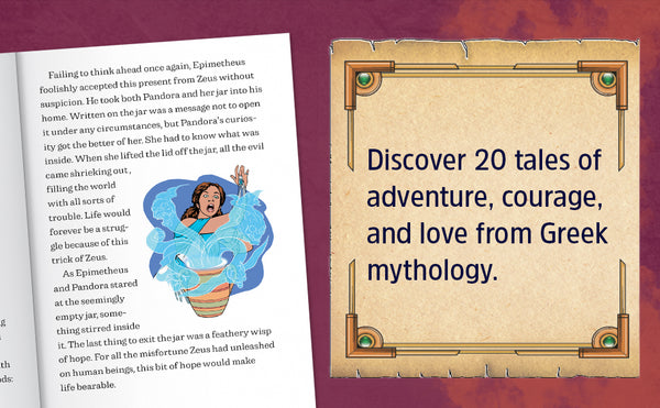 Greek Mythology for Kids:  Legendary Stories of Gods, Heroes, and Mythological Creatures