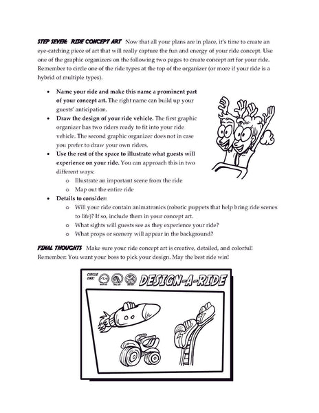 Design-a-Ride Project Packet: Create Your Own Theme Park Ride