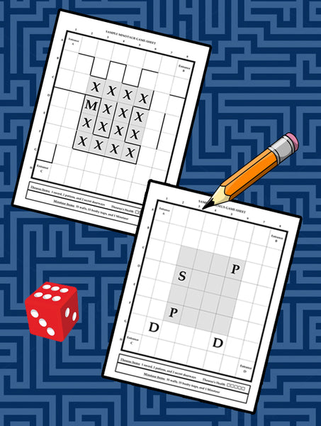 Lord of the Labyrinth: A Theseus vs. the Minotaur Game