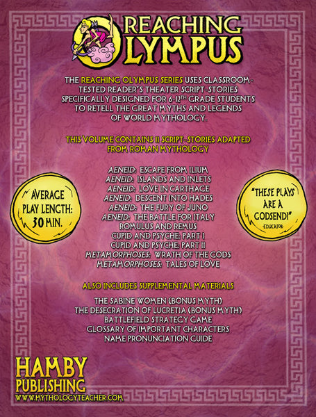 Reaching Olympus:  The Roman Myths (Digital Class Set)