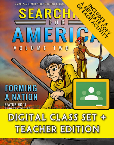 Searching for America, Volume Two: Forming a Nation (Digital Class Set)