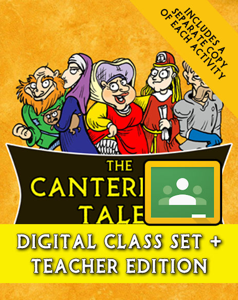 Canterbury Tales Script-Stories (Digital Class Set)
