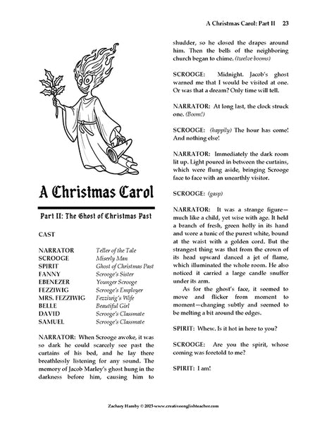 A Christmas Carol: A Reader's Theater Script Story Collection