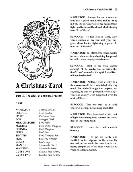 A Christmas Carol: A Reader's Theater Script Story Collection