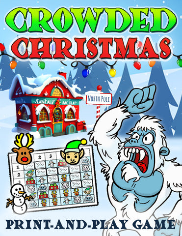 Crowded Christmas Kingdom: A Strategy Game for 1-35+ Players