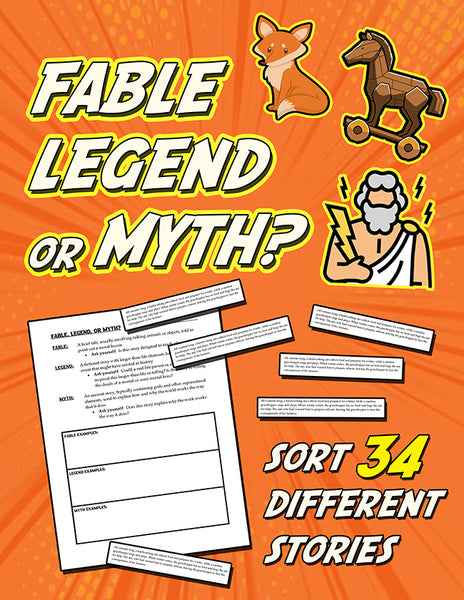 Fable, Myth, or Legend? Sorting Activity