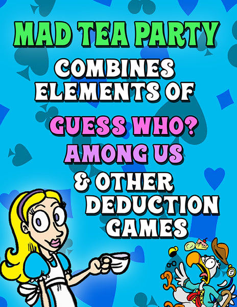 Mad Tea Party: An Alice in Wonderland Social Deduction Game