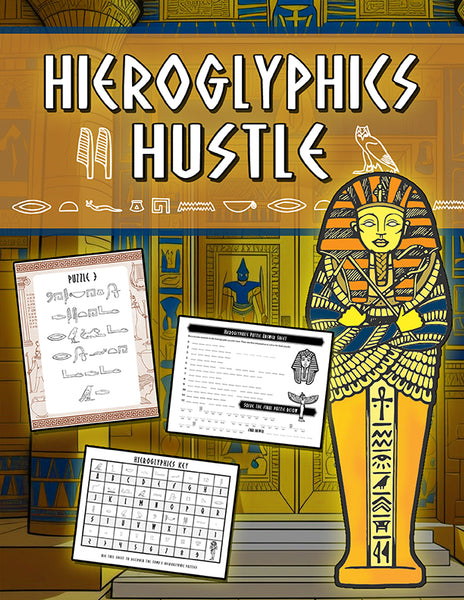 Hieroglyphics Hustle: Ancient Egypt Escape Room Puzzle Challenge