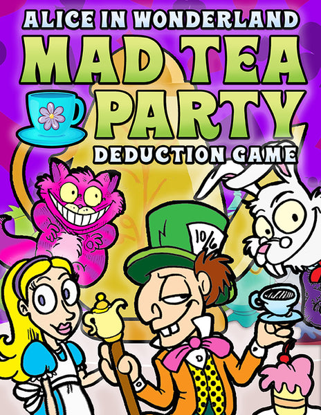 Mad Tea Party: An Alice in Wonderland Social Deduction Game