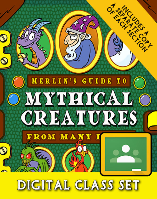 Merlin's Guide to Mythical Creatures from Many Lands (Digital Class Set)