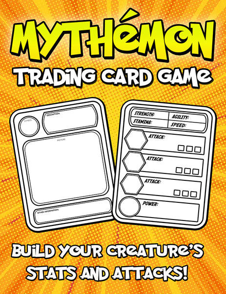 Mythémon Trading Card Battle Game: Design Your Own Creature and Fight It Out