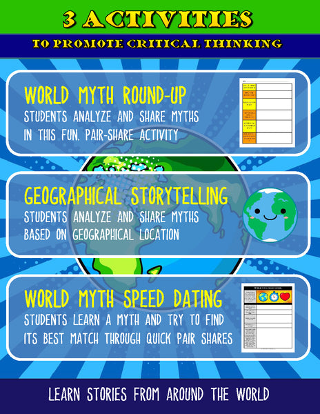 32 Short Myths from Around the World + 3 Classroom Activities