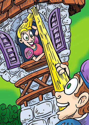 Rapunzel (A Reader's Theater Script-Story)