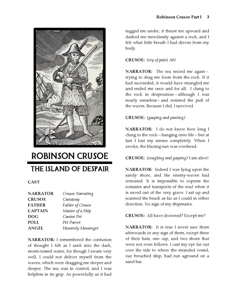 Robinson Crusoe: A Reader's Theater Script-Story Collection – Creative ...