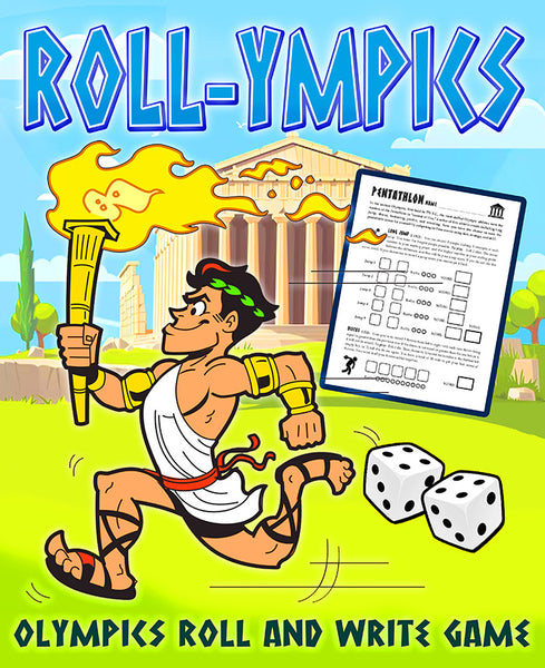 Roll-ympics: An Olympics Print-and-Play Game for 1-35+ Players