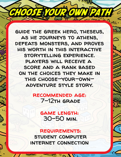 Theseus: Lord of Athens – A Greek Mythology Interactive Adventure