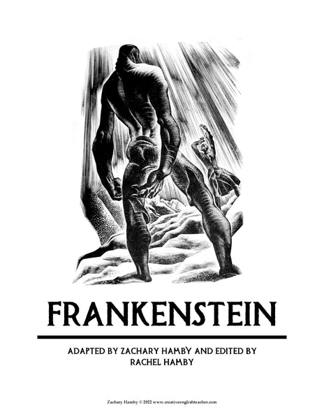 Frankenstein Script-Stories (Digital Class Set)