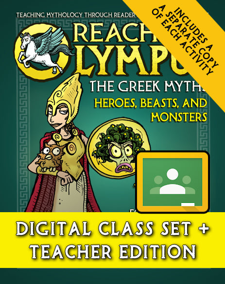 Reaching Olympus: Heroes, Beasts, and Monsters (Digital Class Set)
