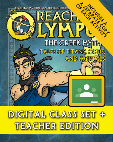 Reaching Olympus:  Tales of Titans, Gods, and Mortals (Digital Class Set)