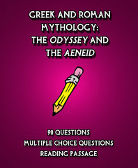 Unit Exam, Greek and Roman Mythology: The Odyssey and the Aeneid
