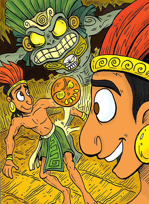 The Hero Twins in the Land of the Dead: A Mayan Myth (Script-Story)
