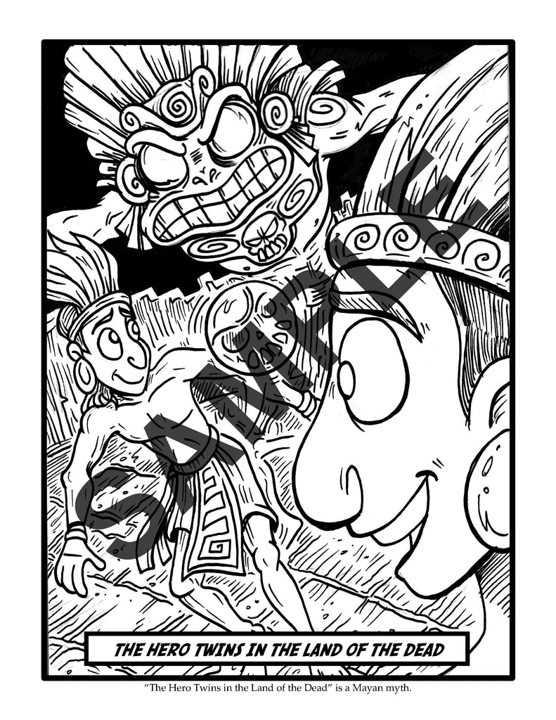 World Mythology Printable Coloring Pages – Creative English Teacher world-mythology-printable-coloring-pages-creative-english-teacher