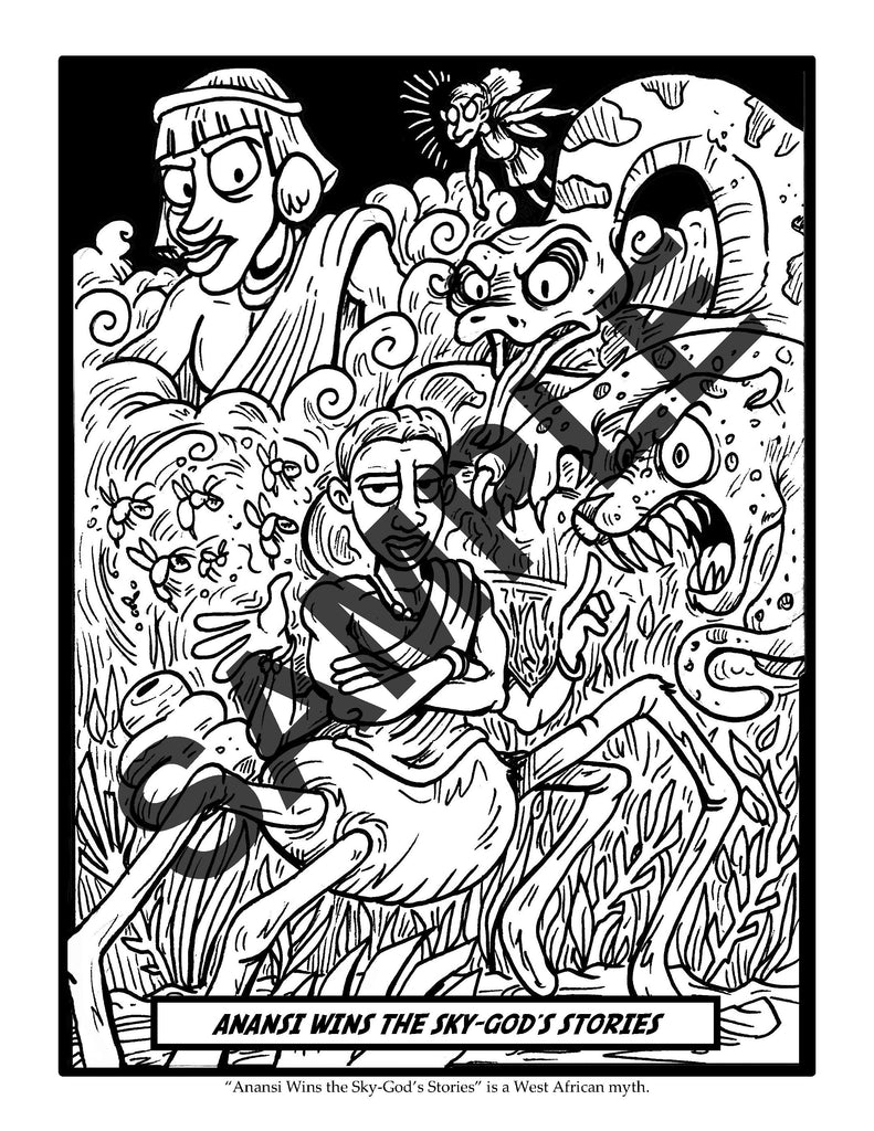 World Mythology Printable Coloring Pages – Creative English Teacher world-mythology-printable-coloring-pages-creative-english-teacher