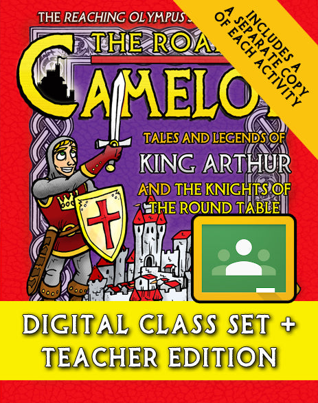 The Road to Camelot: Tales and Legends of King Arthur and His Knights of the Round Table (Digital Class Set)